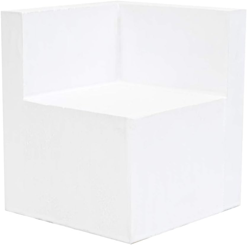 Set of 4 Bed Risers Furniture Square Risers 2 Inches Wooden Heavy Duty Black Bed Lifts for Sofa Couch Chair Table Legs,Helps You Storage Under The Bed… (White) - Image 4