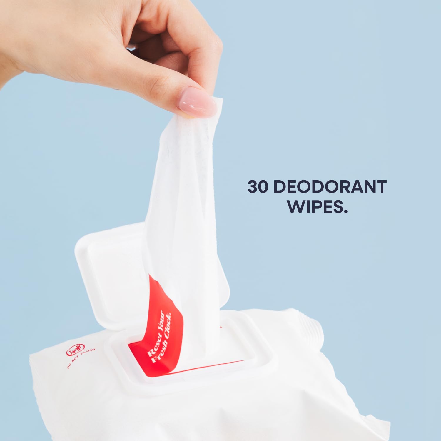 Duradry Deodorant Body Wipes for Men & Women – Body Wipes for Odor Control, Use for On-the-Go Cleansing, Gym Sessions, Travel, or Rinse-Free Shower Alternative – Aqua Scent, Pack of 1 - Image 8