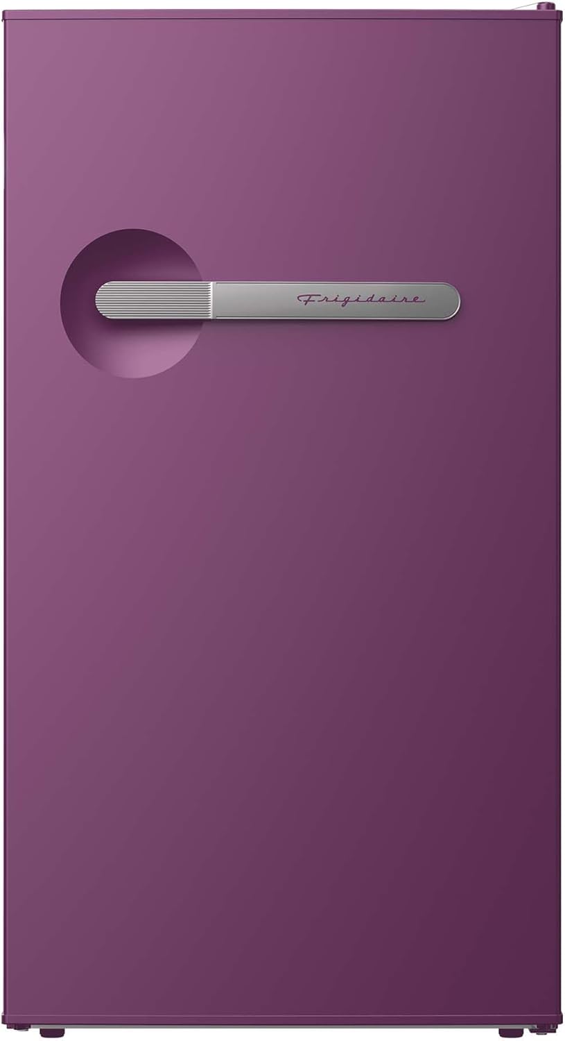 Frigidaire Refrigerator-Retro Mini Fridge Energy Saving-Adjustable Thermostat Control- Ideal for Dorm, Office, RV, Garage, Apartment 3.1 Cu Ft, PLUM - Image 2