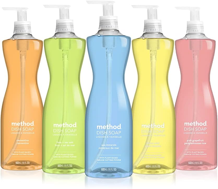 Method Gel Dish Soap, Lime + Sea Salt, Tough on Grease, 18 Fl Oz (Pack of 6) - Image 7