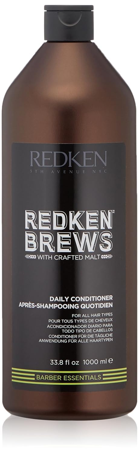 Redken Brews Daily Conditioner For Men - Detangles, Strengthens and Moisturizes Dry Hair For Softness, For All Men's Hair Types - Image 2