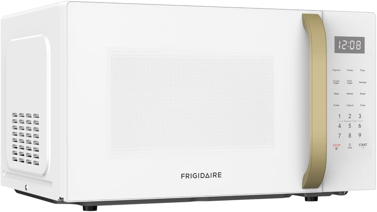 FRIGIDAIRE 1.05 cu. ft. Retro Microwave, WhiteGold - Image 10