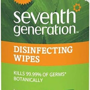 Seventh Generation Disinfecting Wipes, 35 CT