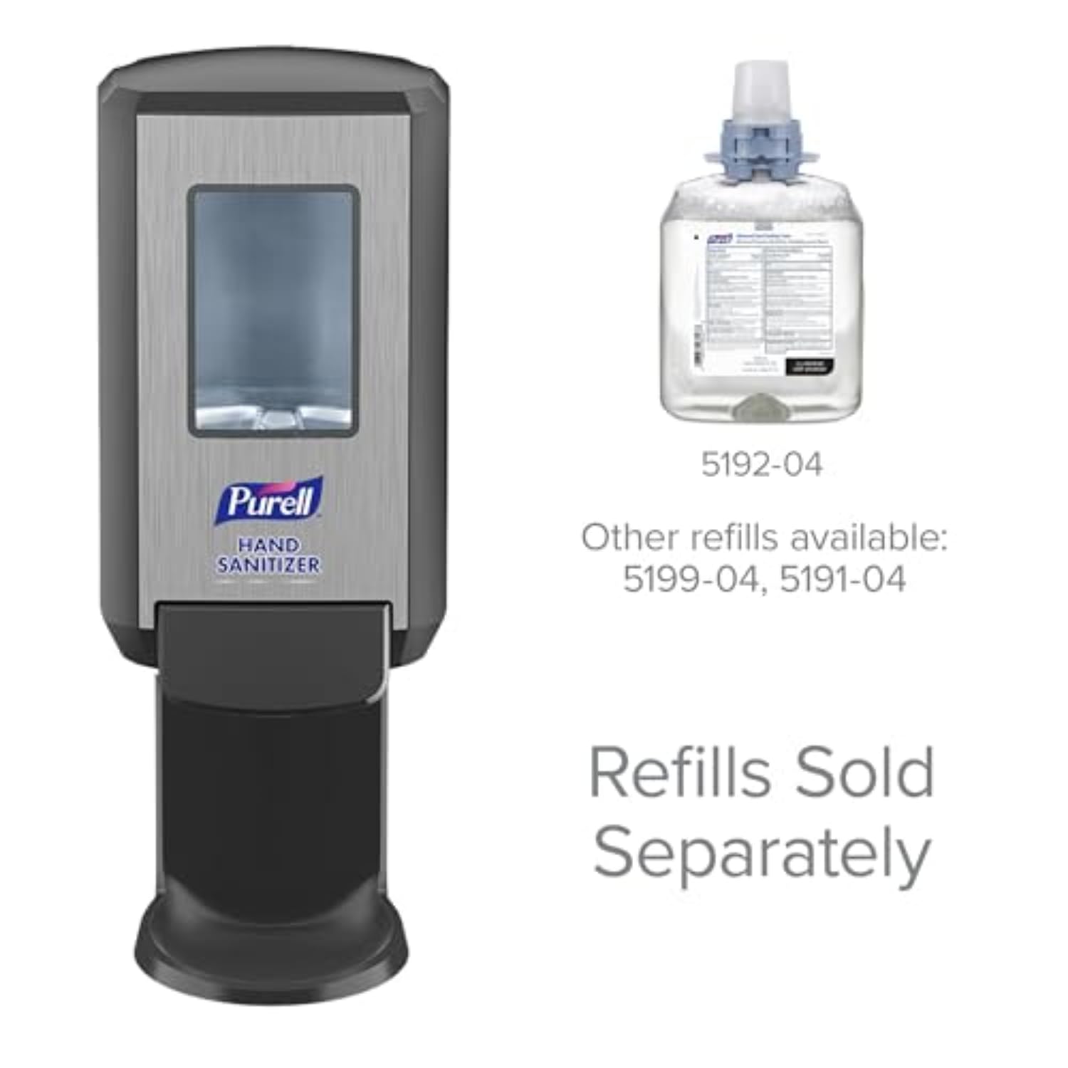 PURELL Advanced Hand Sanitizer Foam, 1200 mL Hand Sanitizer Refill for PURELL CS4 Manual Dispenser (Pack of 4) - 5192-04 - Image 8