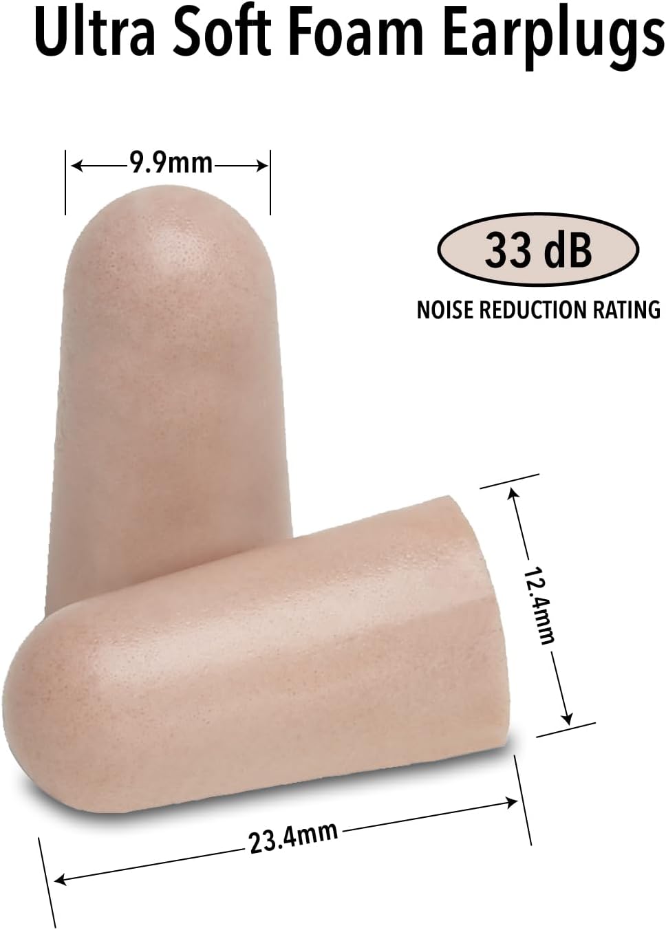 Mack's Ultra Soft Foam Earplugs, 30 Pair - 33dB Highest NRR, Comfortable Ear Plugs for Sleeping, Snoring, Travel, Concerts, Studying, Loud Noise, Work | Made in USA - Image 3