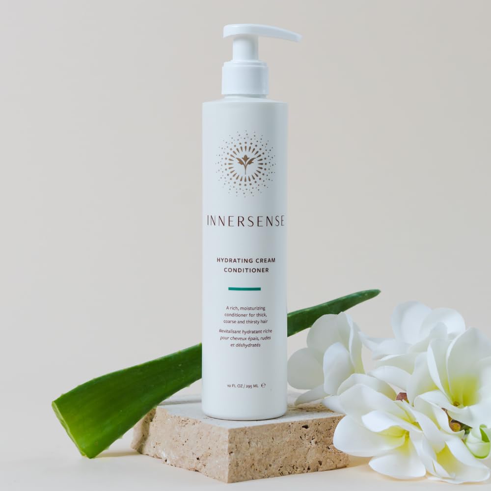 INNERSENSE Organic Beauty - Natural Hydrating Cream Conditioner | Non-Toxic, Cruelty-Free, Clean Haircare (10oz) - Image 6