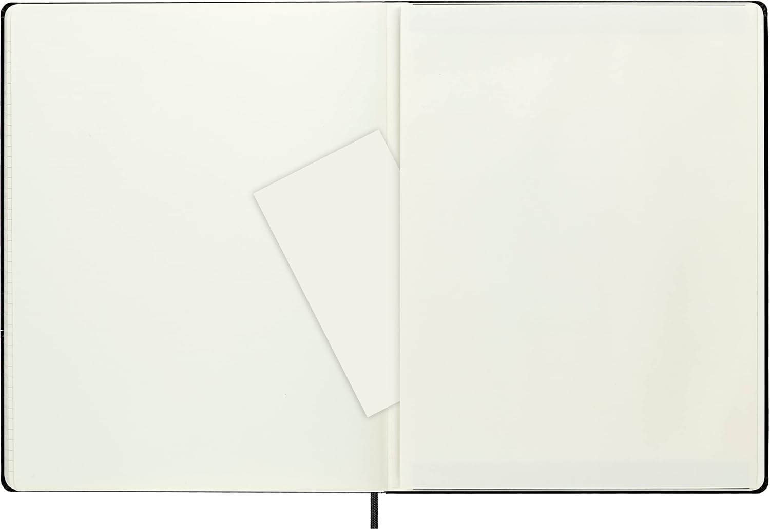 Moleskine Notebook, XXL, Ruled, Black, Hard Cover (8.5 x 11) - Image 6