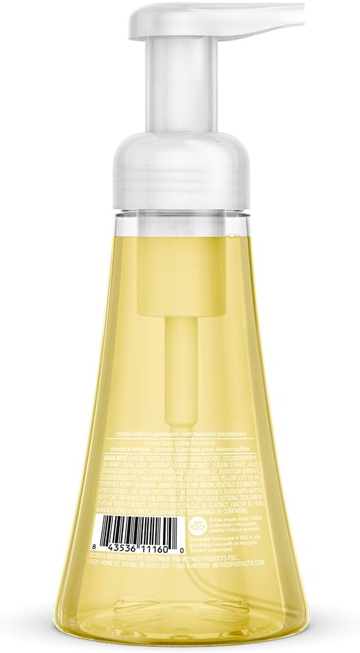 Method Foaming Hand Wash, Lemon + Freesia, 10 fl oz, 3 pack - Image 3