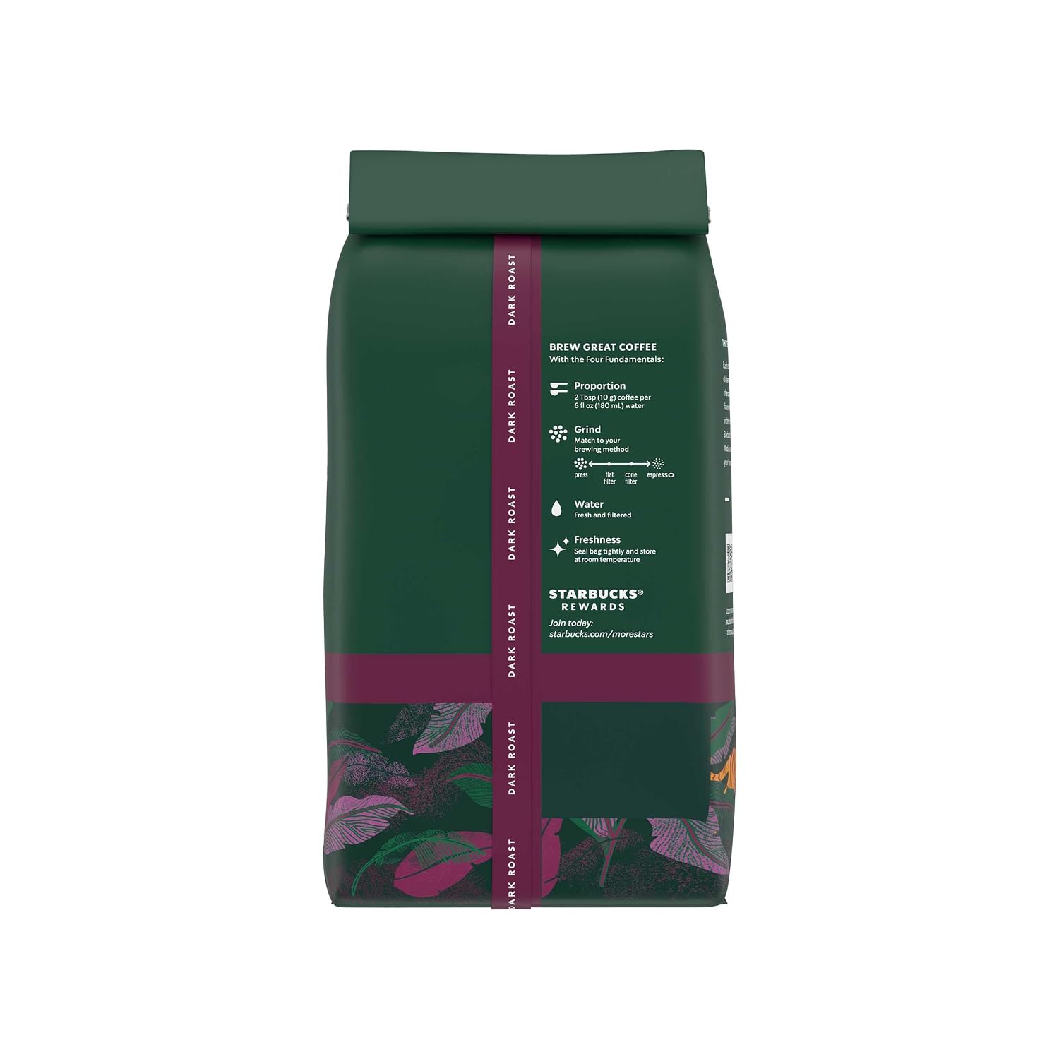 Starbucks Whole Coffee Beans, Dark Roast Hot or Iced Coffee, Single-Origin Sumatra, Six 12 oz Bags - Image 11
