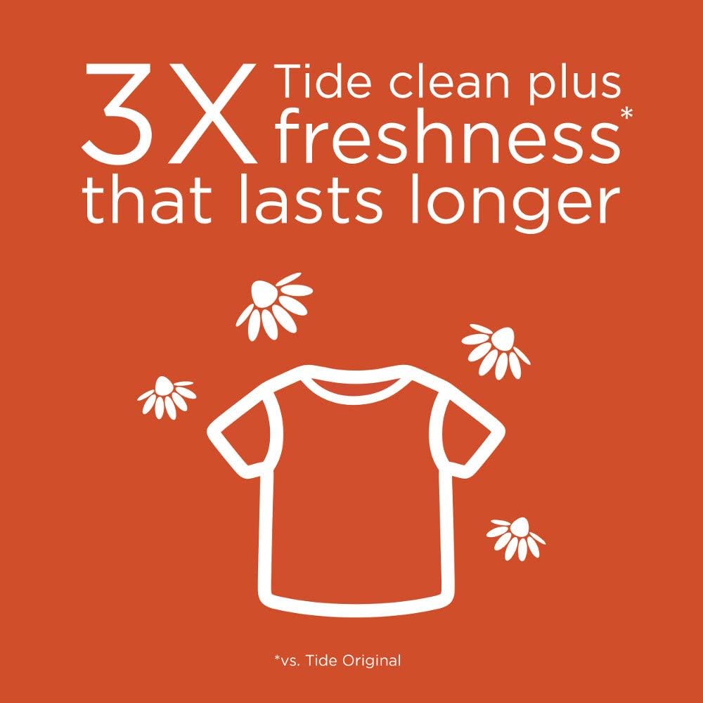 Tide HE Liquid Laundry Detergent, Spring & Renewal, 46 Ounce - Image 5