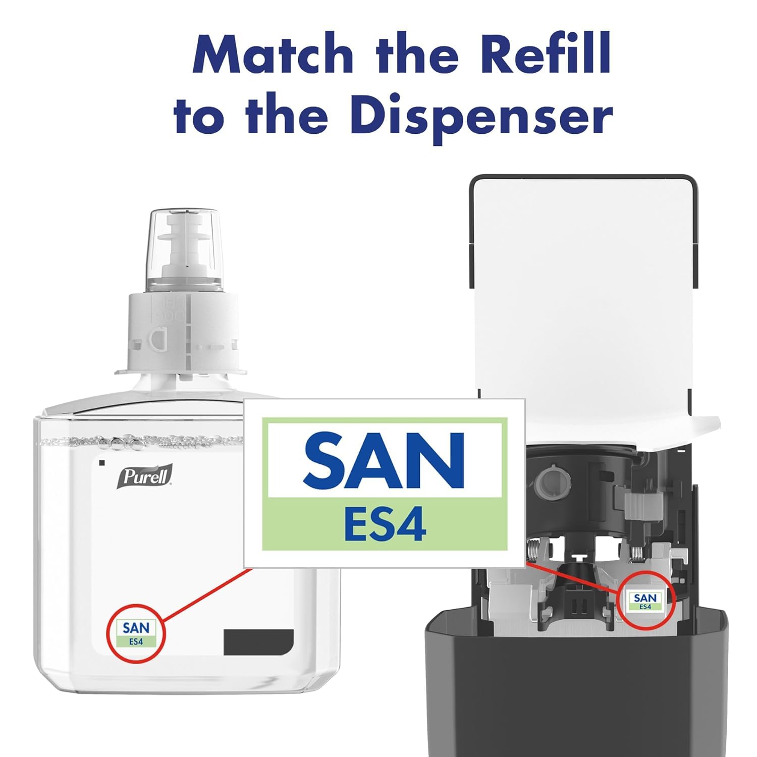 PURELL Advanced Ultra Nourishing Hand Sanitizer Foam, Fragrance Free, 1200 mL Refill for PURELL ES4 Manual Dispenser (Pack of 2) - 5057-02 - Image 9