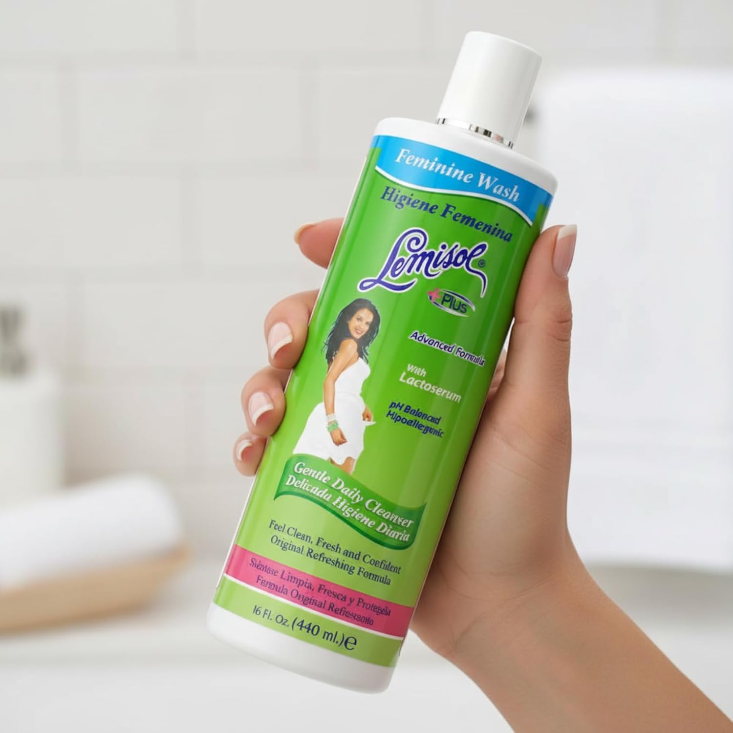 Lemisol Plus Gentle Daily Cleanser, Original Refreshing Formula, 16 Fl Oz - Image 10