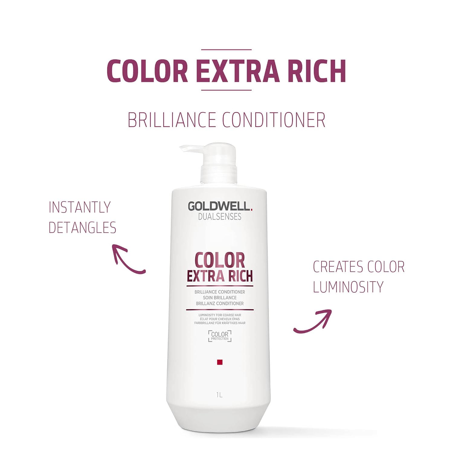 Goldwell Dualsenses Color Extra Rich Brilliance Conditioner - Image 5
