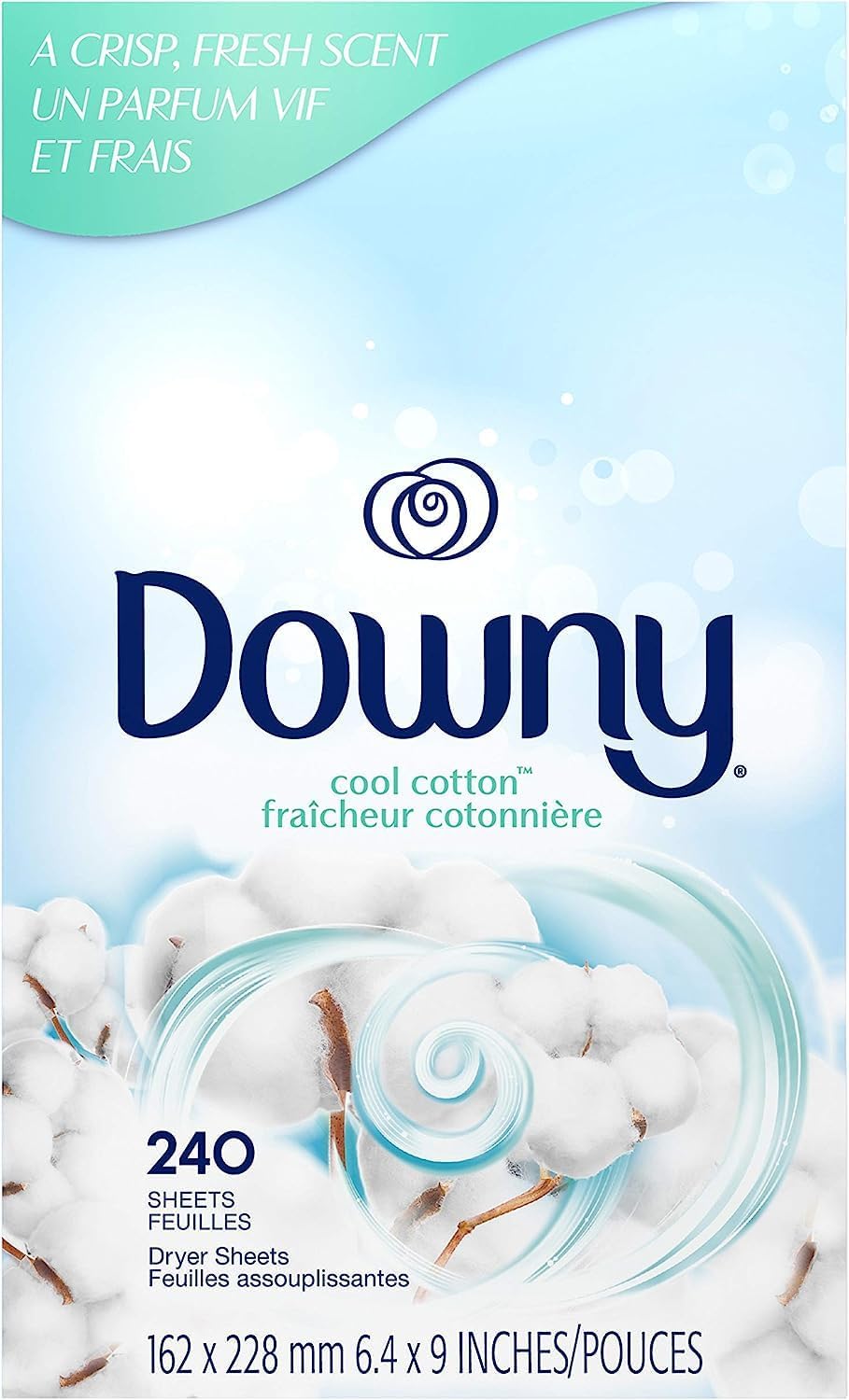 Downy Fabric Softener Dryer Sheets, April Fresh, 240 Count - Image 3