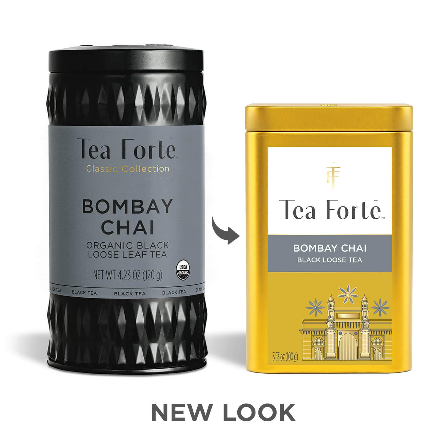 Tea Forte Bombay Chai Premium Loose Leaf Caffeinated Black Tea Blend Canister, Makes 35-50 Cups - Image 4