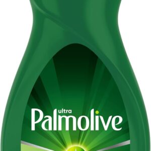 Palmolive Ultra Strength Liquid Dish Soap, Cuts Grease and Grime, No Soaking Needed, Powerful on Plastics, Dishwashing Liquid, 32.5 fl oz Bottle