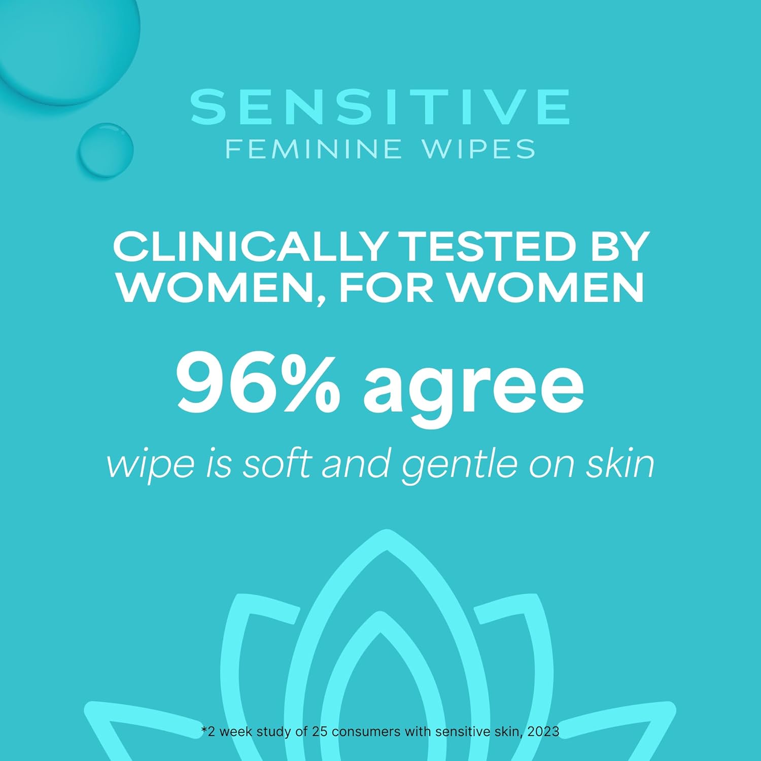 WaterWipes Sensitive Feminine Wipes, 99.9% Purified Water, pH Friendly for Daily Intimate Care, Gynecologist Approved, Fragrance Free, 112 Count (4 Packs) - Image 7