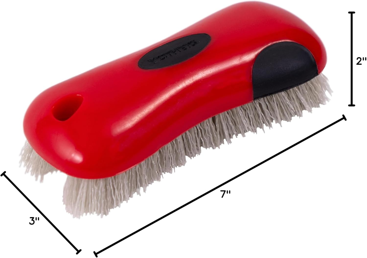 Mothers Stiff Bristle Carpet and Upholstery Cleaning Scrub Brush for Automotive, Home, Couch, Stain Remover - Image 8