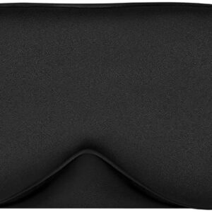 ALASKA BEAR Sleep Mask 2 Straps, Mulberry Silk, Twin Thin Elastic Bands Stay Put All Night, Smooth Eye Mask Two Adjustable Head Strings and Nose Baffle