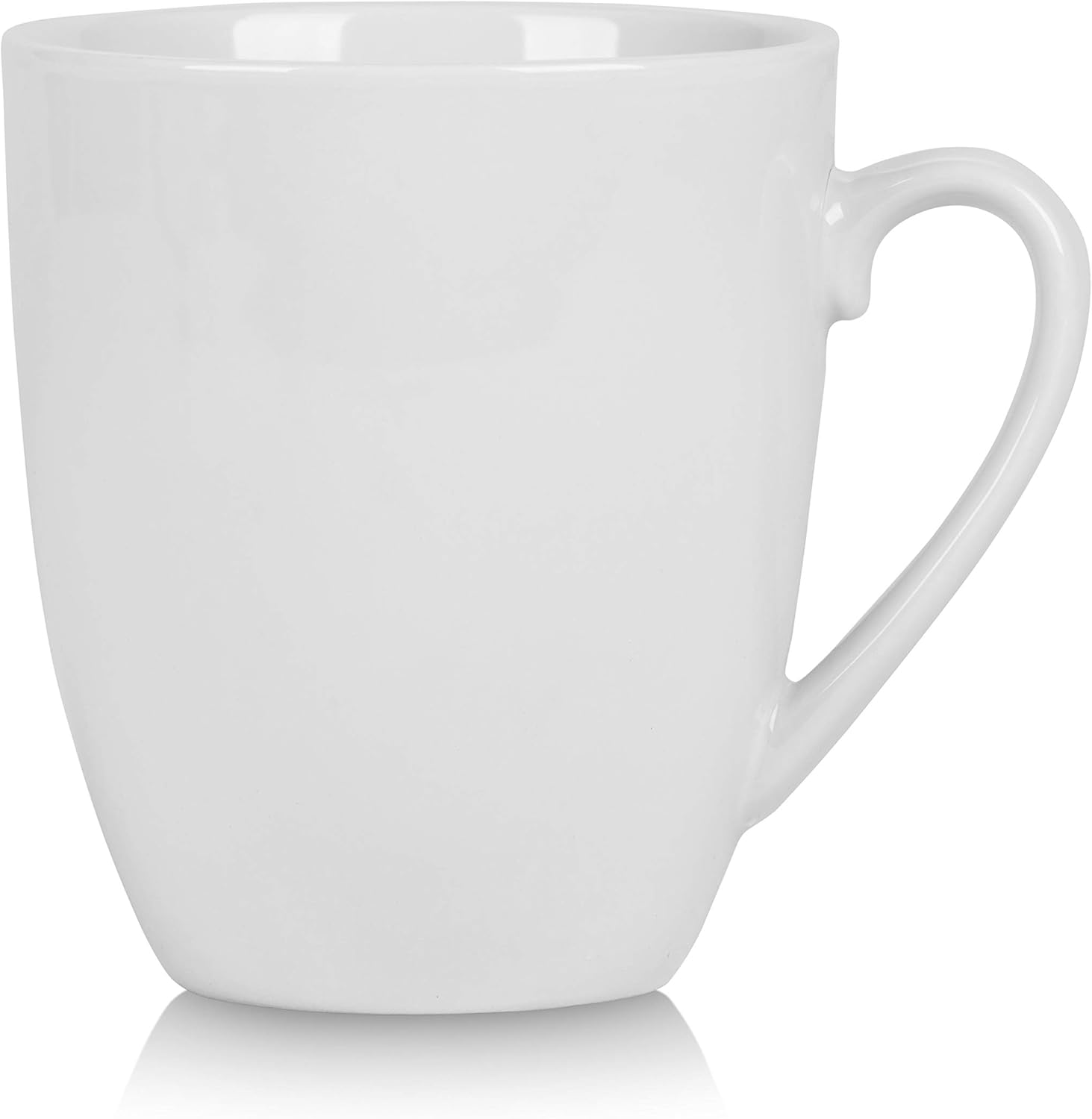 10 Strawberry Street Simply White 12 oz Mug, Set of 6 - Image 3