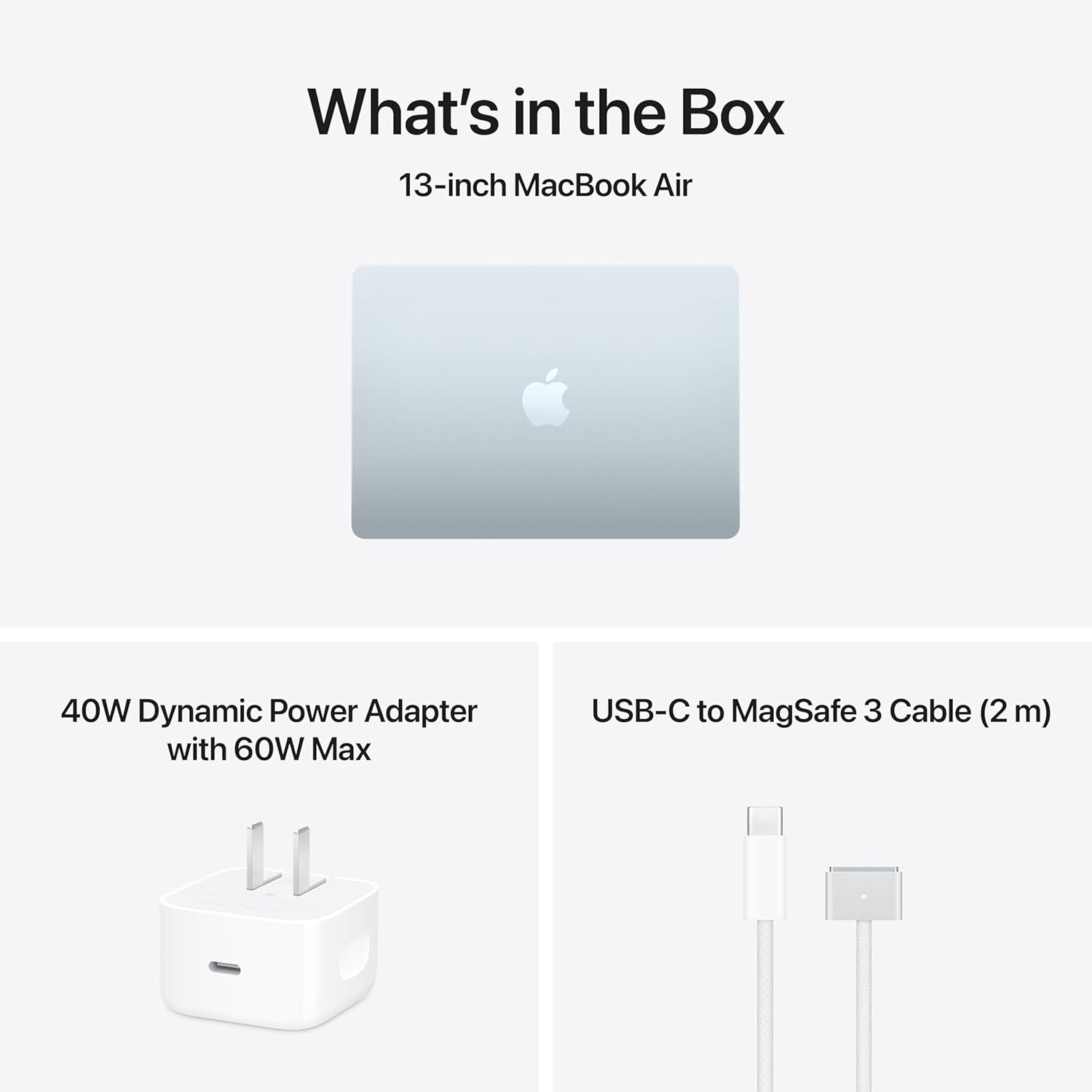 Apple 2026 MacBook Air 13-inch Laptop with M5 chip: Built for AI, 13.6-inch Liquid Retina Display, 16GB Unified Memory, 1TB SSD, 12MP Center Stage Camera, Touch ID, Wi-Fi 7; Sky Blue - Image 10