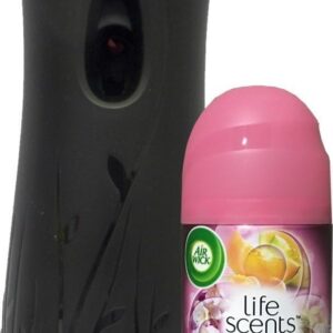 Air Wick Automatic Air Freshener Spray Starter Kit (Gadget + 1 Refill), Summer Delights, Air Freshener, Essential Oil, Odor Neutralization