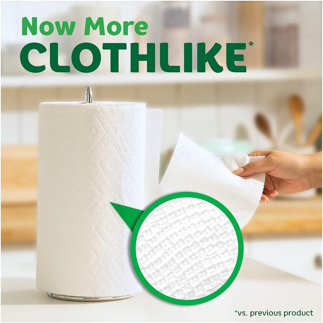 Bounty® Select-A-Size® Double 2-Ply Paper Towels, 98 Sheets Per Roll, Pack of 12 Rolls - Image 7