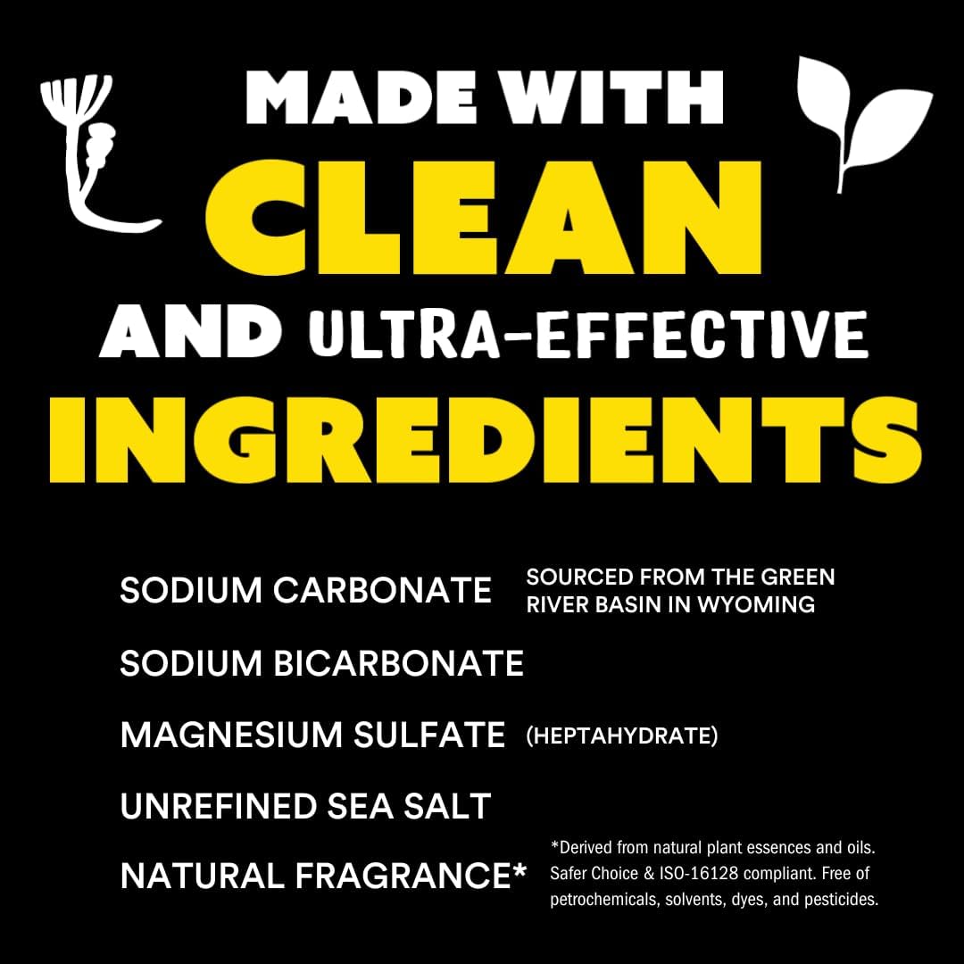 Molly's Suds Original Laundry Detergent Powder | Clean Laundry Detergent Powder for Sensitive Skin | Simple, Effective Ingredients, Stain Fighting | 120 Loads (Lavender) - Image 4
