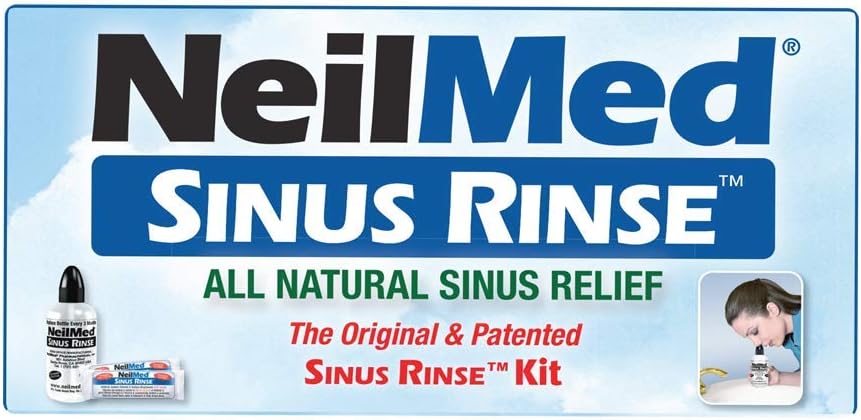 NeilMed Sinus Rinse - A Complete Sinus Nasal Rinse Kit, 50 count (Pack of 1) Count may vary - Image 4