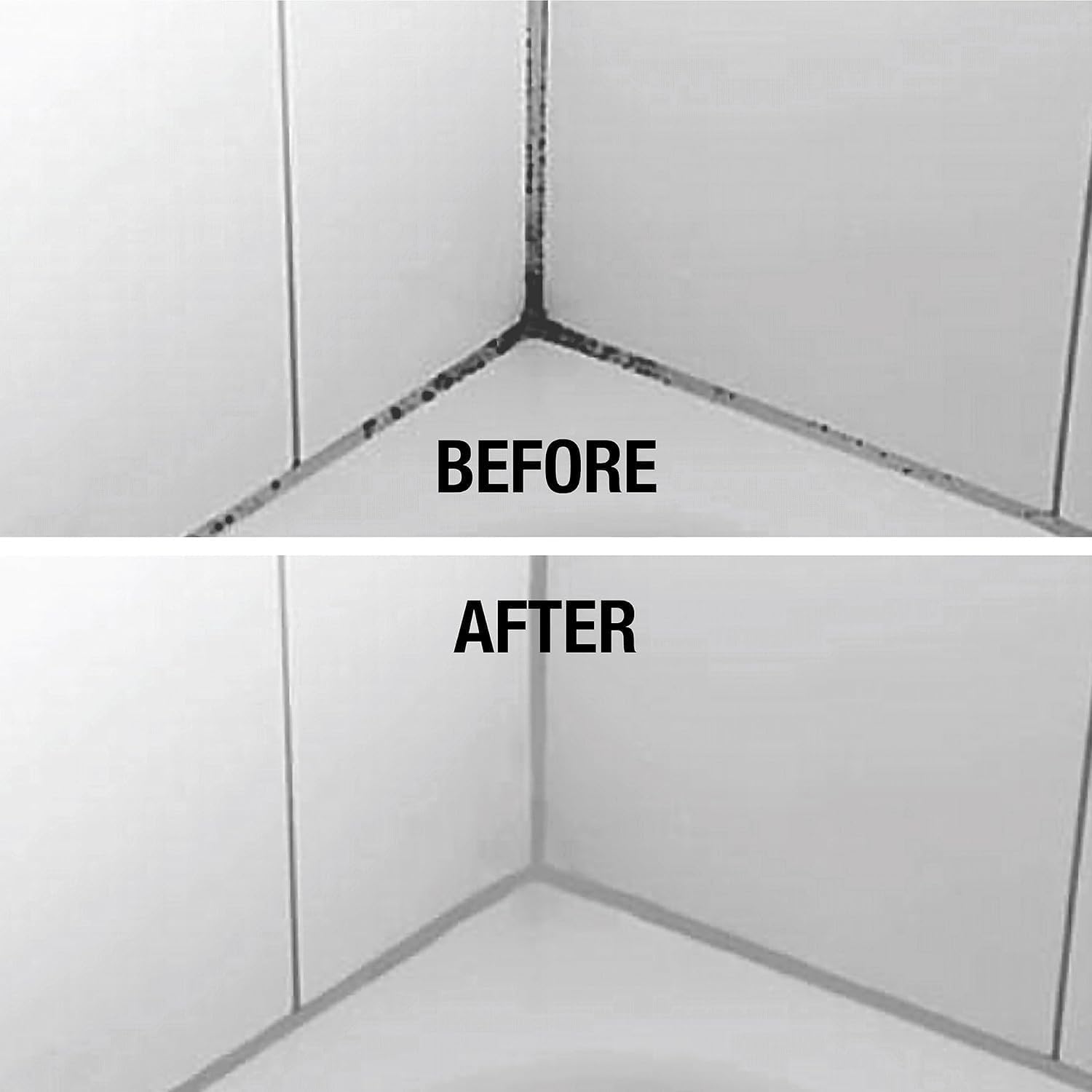GlassGuard Miracle Mold Stain Remover Stain Gel – Heavy Duty Cleaning Gel for Grouts, Ceramic, Glass, Silicone, Caulk & More – Washing Machine Cleaner Front Loader (300 ml / 10 oz) - Image 5