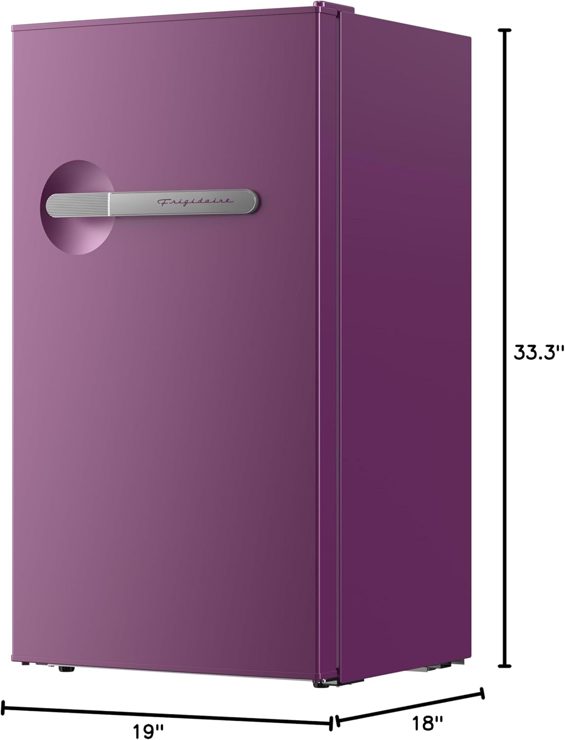 Frigidaire Refrigerator-Retro Mini Fridge Energy Saving-Adjustable Thermostat Control- Ideal for Dorm, Office, RV, Garage, Apartment 3.1 Cu Ft, PLUM - Image 10