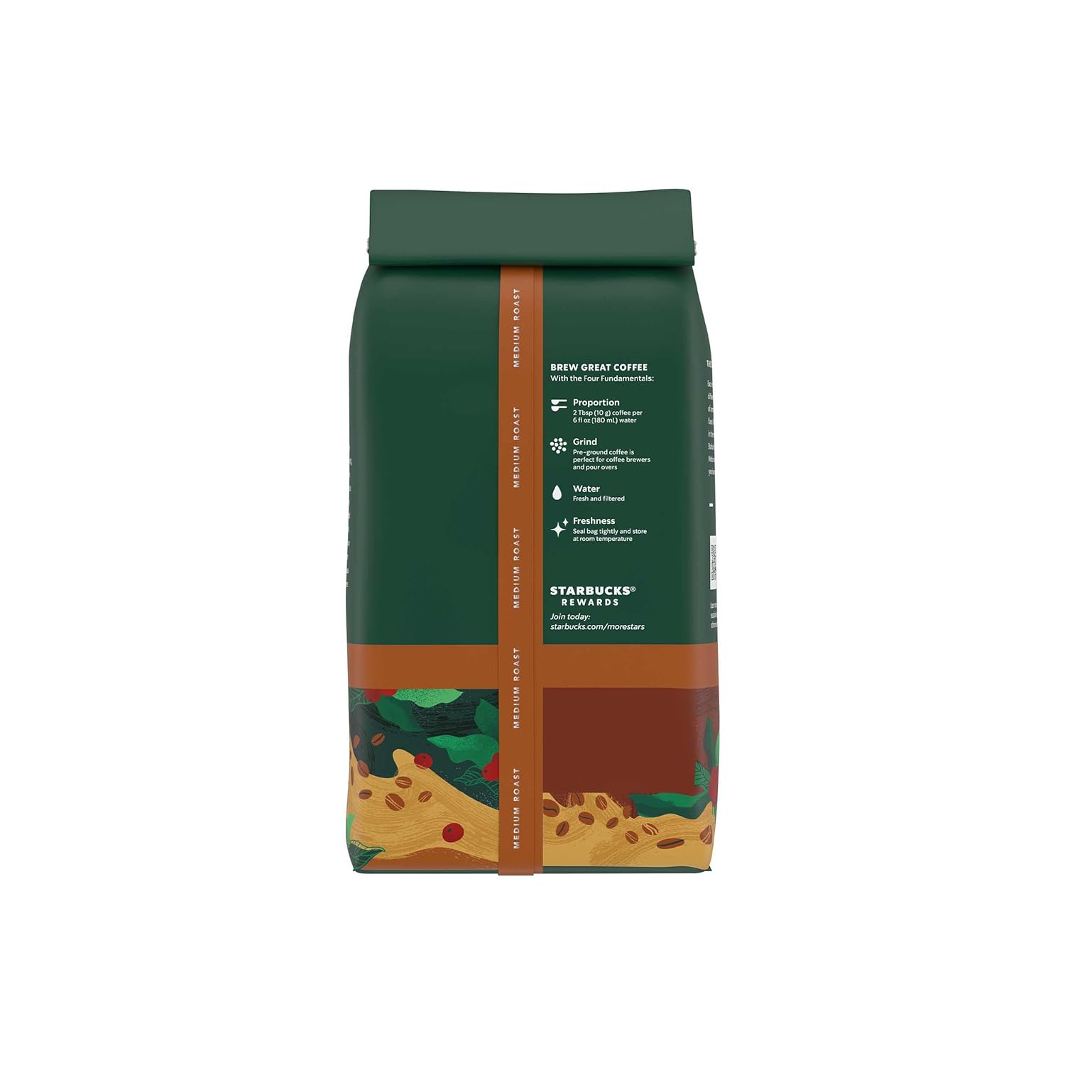 Starbucks Ground Coffee, Medium Roast Coffee, House Blend, 100% Arabica, 1 bag (18 oz) - Image 10