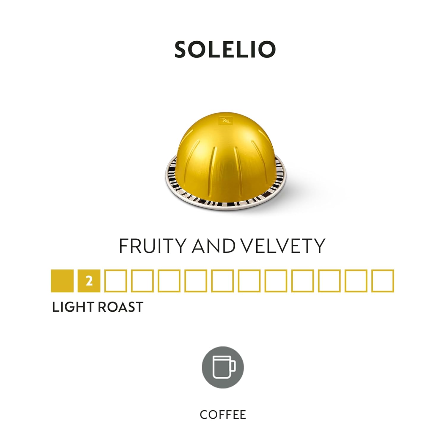 Nespresso Capsules Vertuo, Solelio, Mild Roast Coffee, 30-Count Coffee Pods, Brews 7.8 oz. - Image 4