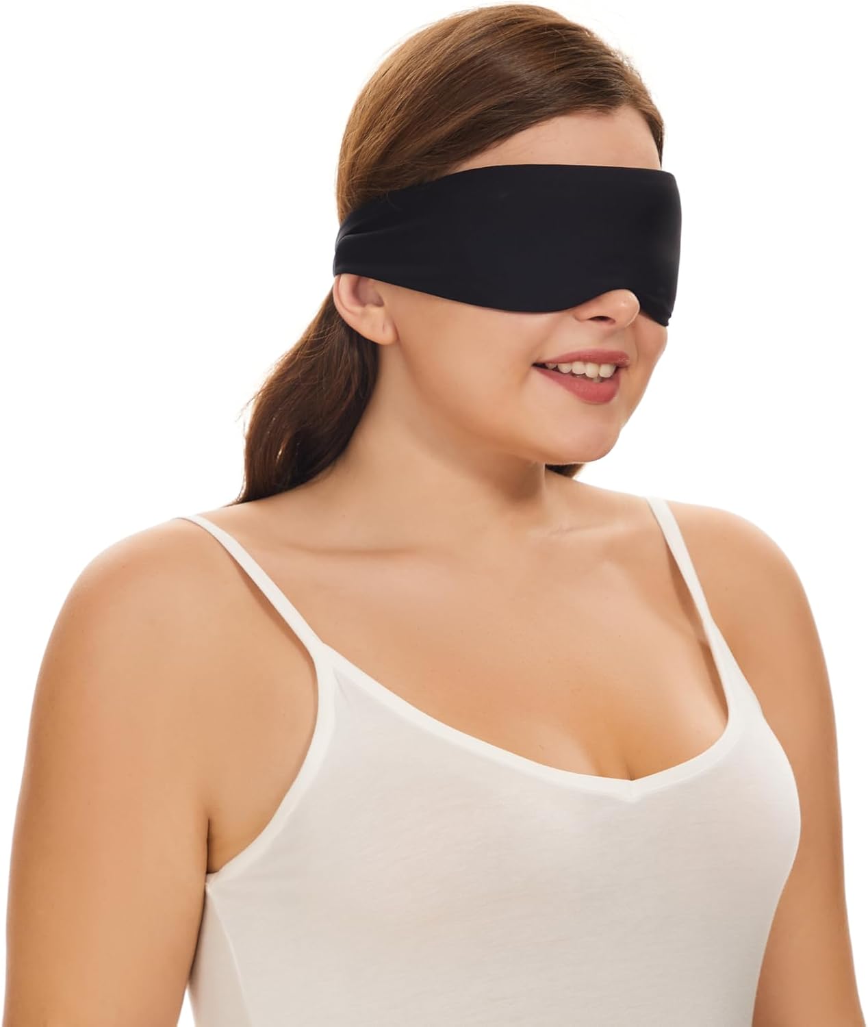 ALASKA BEAR Sleep Mask for Side Sleepers Patented Design, Cup-Shaped and Extra-Soft, 100 Blackout Eye Mask Shades Cover for Men and Women Home or Travel, Machine Washable, Black - Image 9