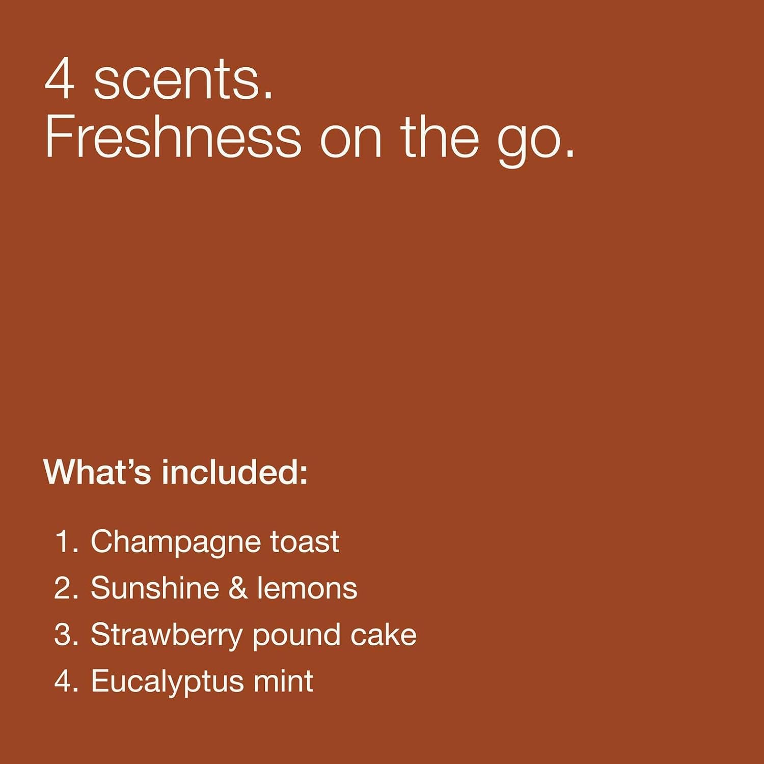 Bath & Body Works Champagne Toast, Sunshine & Lemons, Strawberry Pound Cake & Eucalyptus Mint Hand Sanitizer with Pump Bundle - Conditioning Hand Sanitizer for Soft, Clean Hands - Thoughtful Gift - Image 4