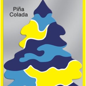 LITTLE TREES Car Air Freshener | Hanging Paper Tree for Home or Car | Pina Colada Scent | Pack of 6