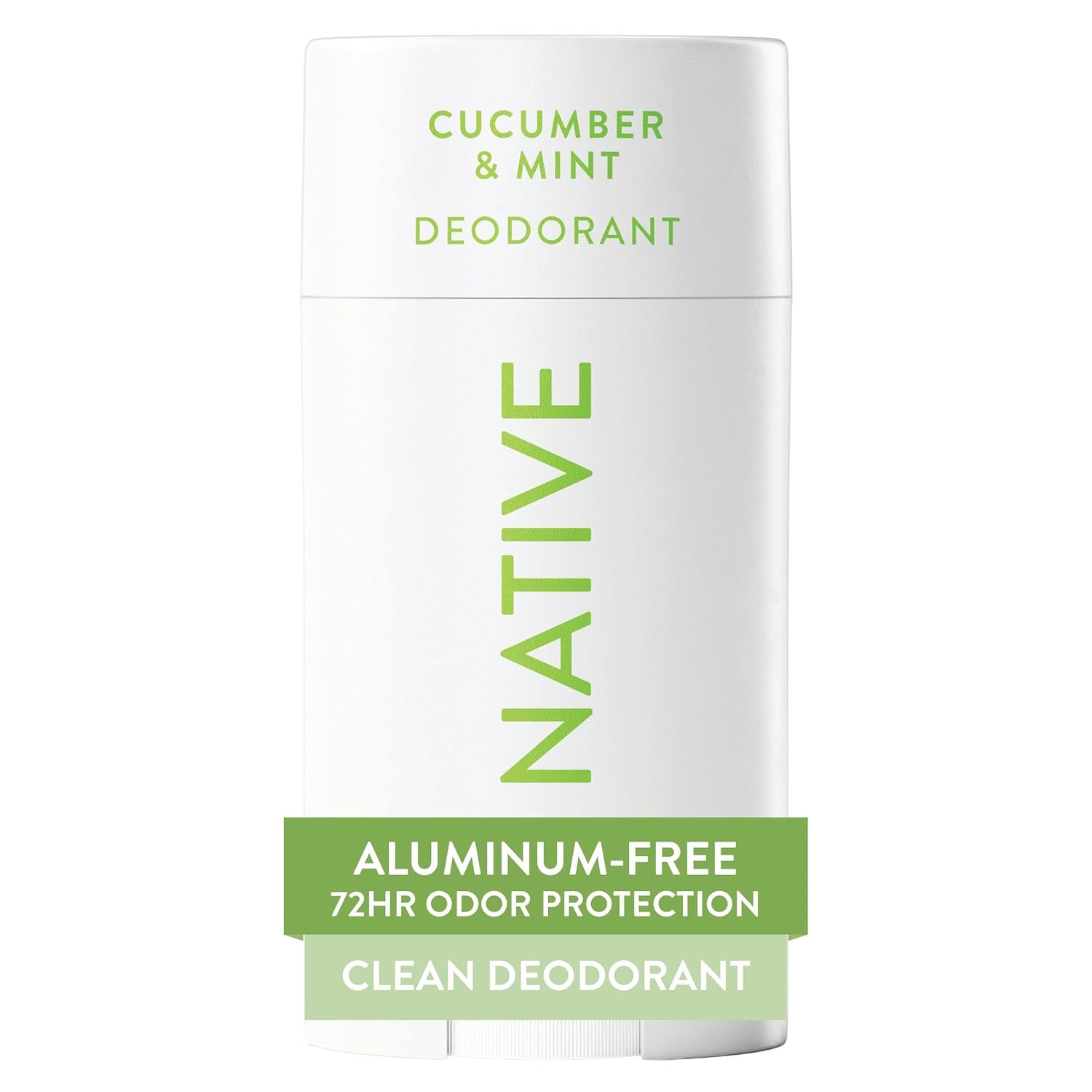 Native Deodorant Contains Naturally Derived Ingredients, 72 Hour Odor Control, Deodorant for Women and Men, Aluminum Free, Cucumber & Mint 2.65oz Native Deodorant Contains Naturally Derived Ingredients, 72 Hour Odor Control, Deodorant for Women and Men, Aluminum Free, Cucumber & Mint 2.65oz