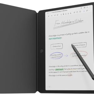 TCL Note A1 NXTPAPER Paper Tablet, Digital Notebook with Pen & Flip Case, 11.5” 2.2K 120Hz Paper-Like Display, 8GB+256GB, AI Tools, 8000mAh Battery, Android 15, Tablet for Work, Study & Creativity