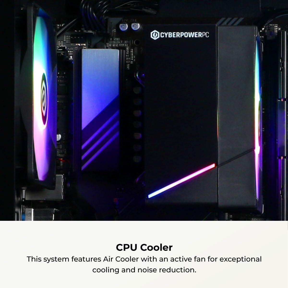 CyberPowerPC Gamer Xtreme Gaming PC, Intel Core i5-14400F 2.5GHz, GeForce RTX 5060 8GB, 16GB DDR5, 1TB PCIe 4.0 SSD, WiFi Ready & Windows 11 Home (GXiVR8060A47) - Image 8
