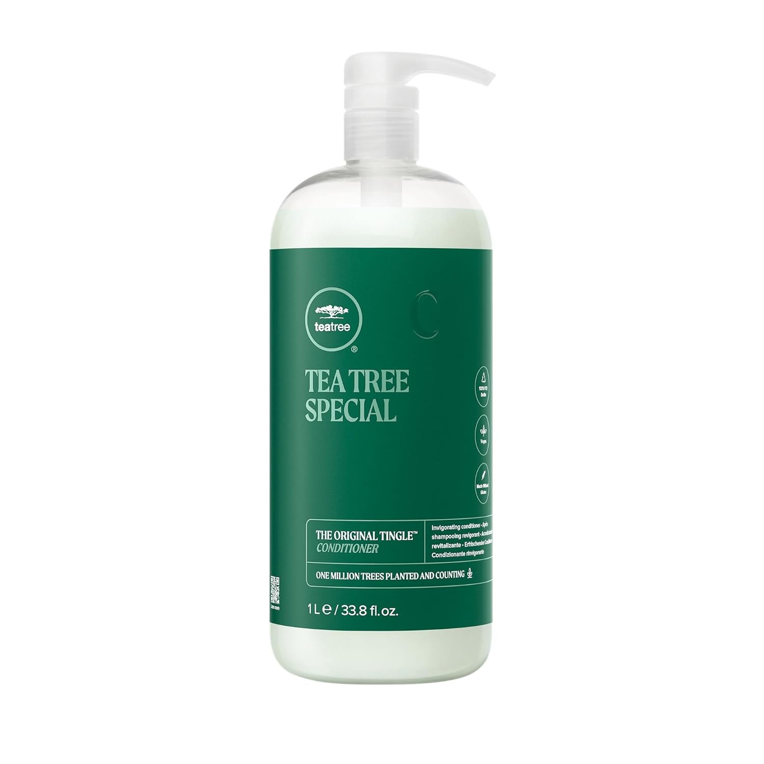Tea Tree Special Conditioner, Detangles, Smooths + Softens, For All Hair Types - Image 2