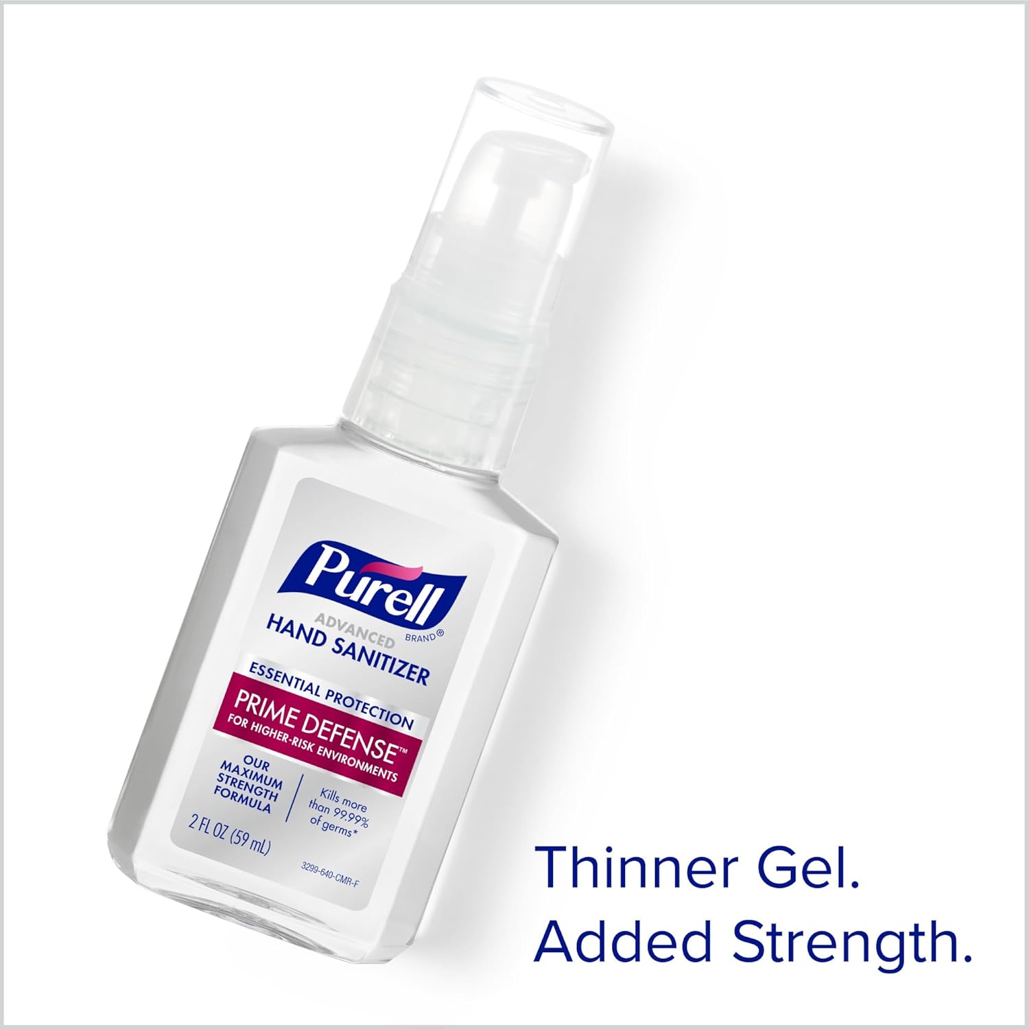 Purell Prime Defense Advanced Hand Sanitizer, Fragrance Free, Our Maximum Strength Formula, 2 fl oz Travel-Size Pump Bottles (Pack of 6) - 3299-04-EC - Image 9