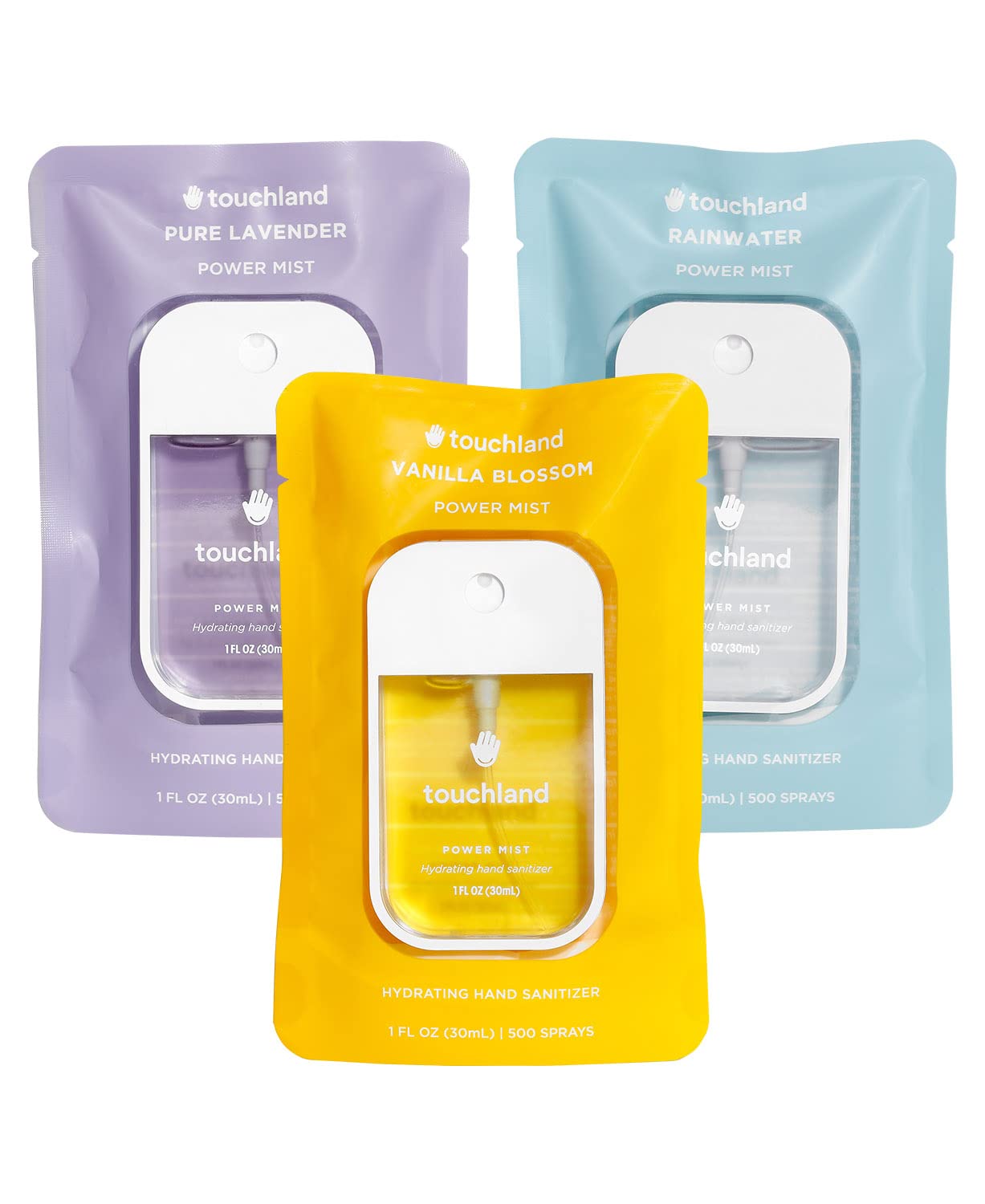 Touchland Hand Sanitizer Spray, Blossom Trio - 3 x 1 FL OZ - Image 2