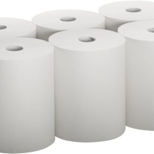 High Capacity Paper Towels Compatible with enMotion Dispensers, 10″ x 800′ Roll, White, 6 Rolls