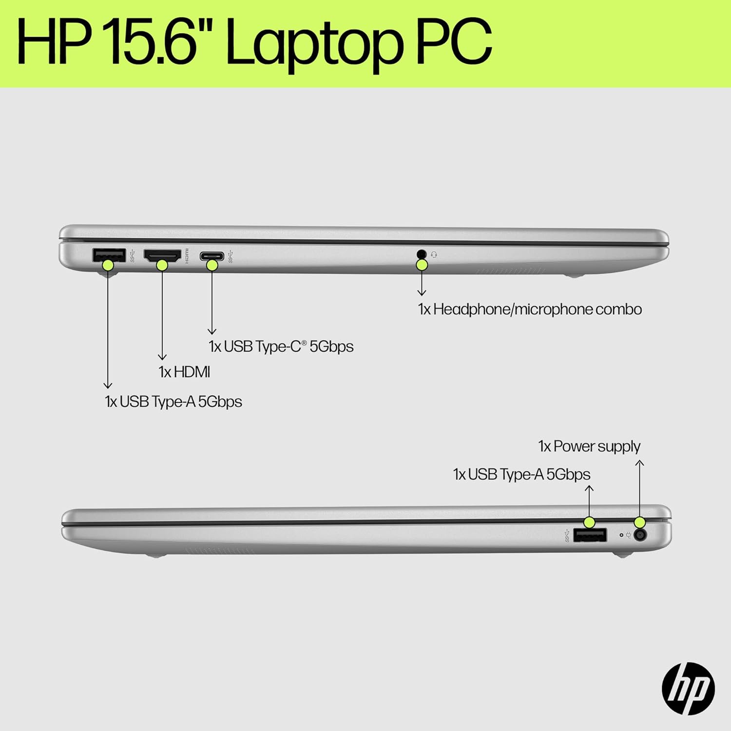 HP Notebook 15.6 FHD Laptop Computer with Microsoft Office 365, 16GB DDR4 RAM, 256GB SSD, Intel 4-Core N100 CPU, 2026 Edition, Numeric Keypad, Copilot AI, Windows 11 Home, Silver - Image 9