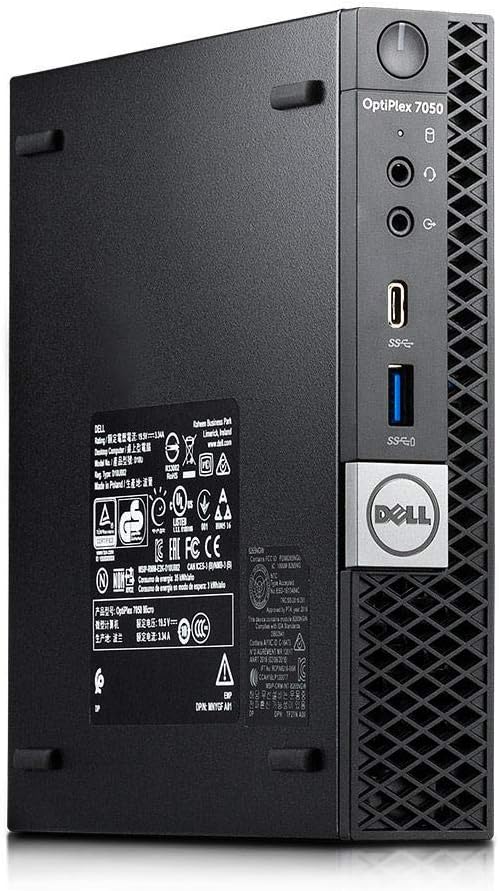 Dell OptiPlex 7050 Micro Computer, Intel Quad Core i5-6500T up to 3.1GHz, 16G DDR4, 256G SSD, Windows 11 Pro 64 Bit (Renewed) - Image 3