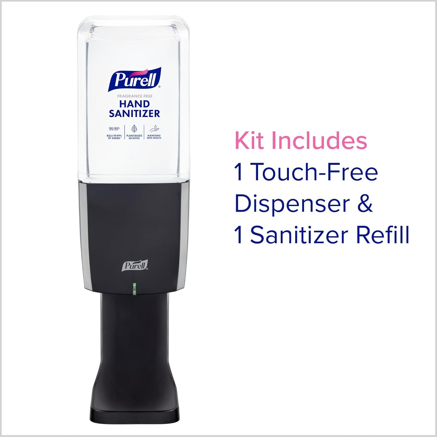 PURELL ES10 Sanitizer Starter Kit, Automatic Graphite Dispenser with 1200 mL PURELL Advanced Hand Sanitizer Foam Refill (Pack of 1) - 8353-1G - Image 3