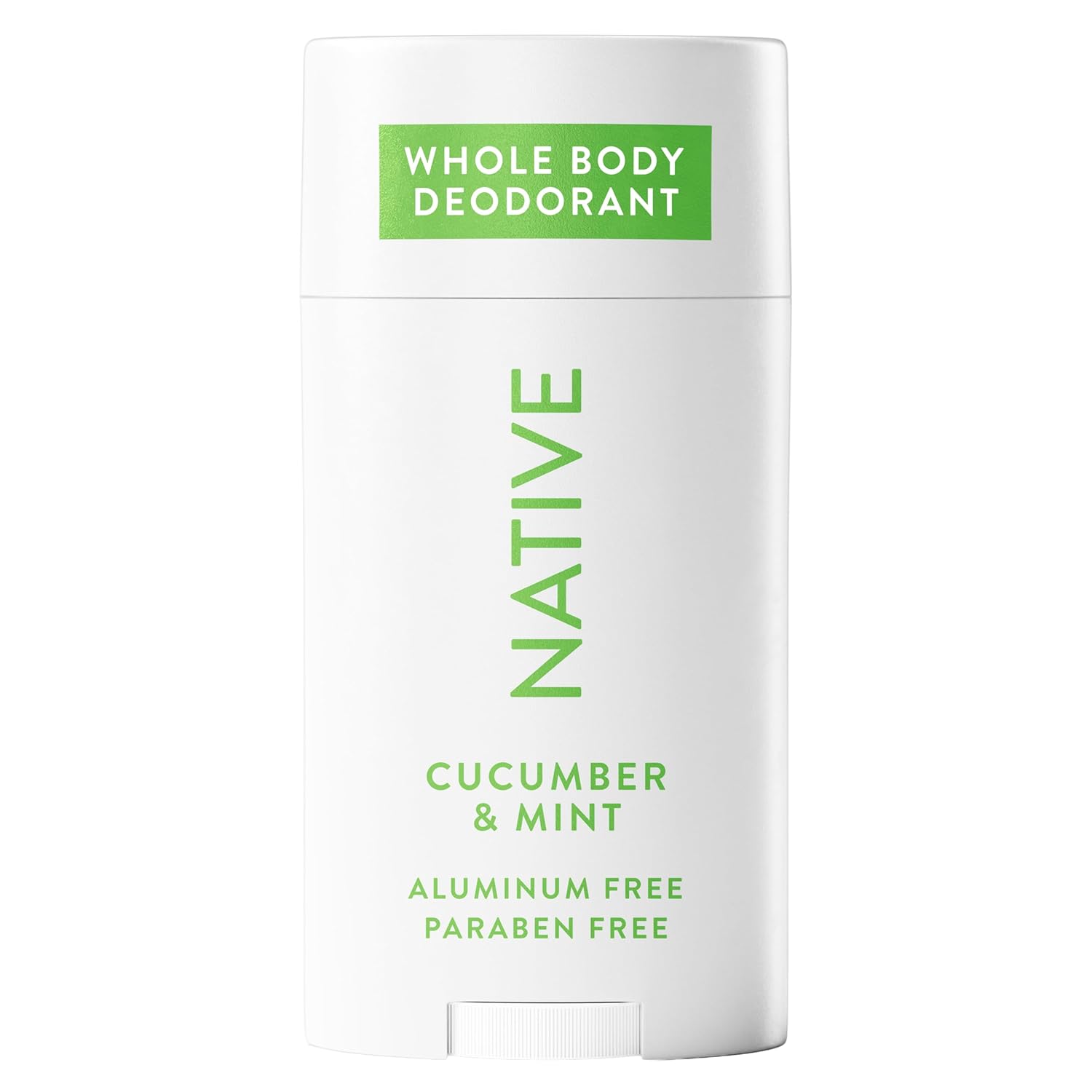 Native Whole Body Deodorant, Cucumber & Mint Scent, 72 Hour Odor Protection for Pits, Privates & More, Aluminum Free Deodorant for Men & Women with Coconut Oil & Shea Butter, 2.3oz - Image 2