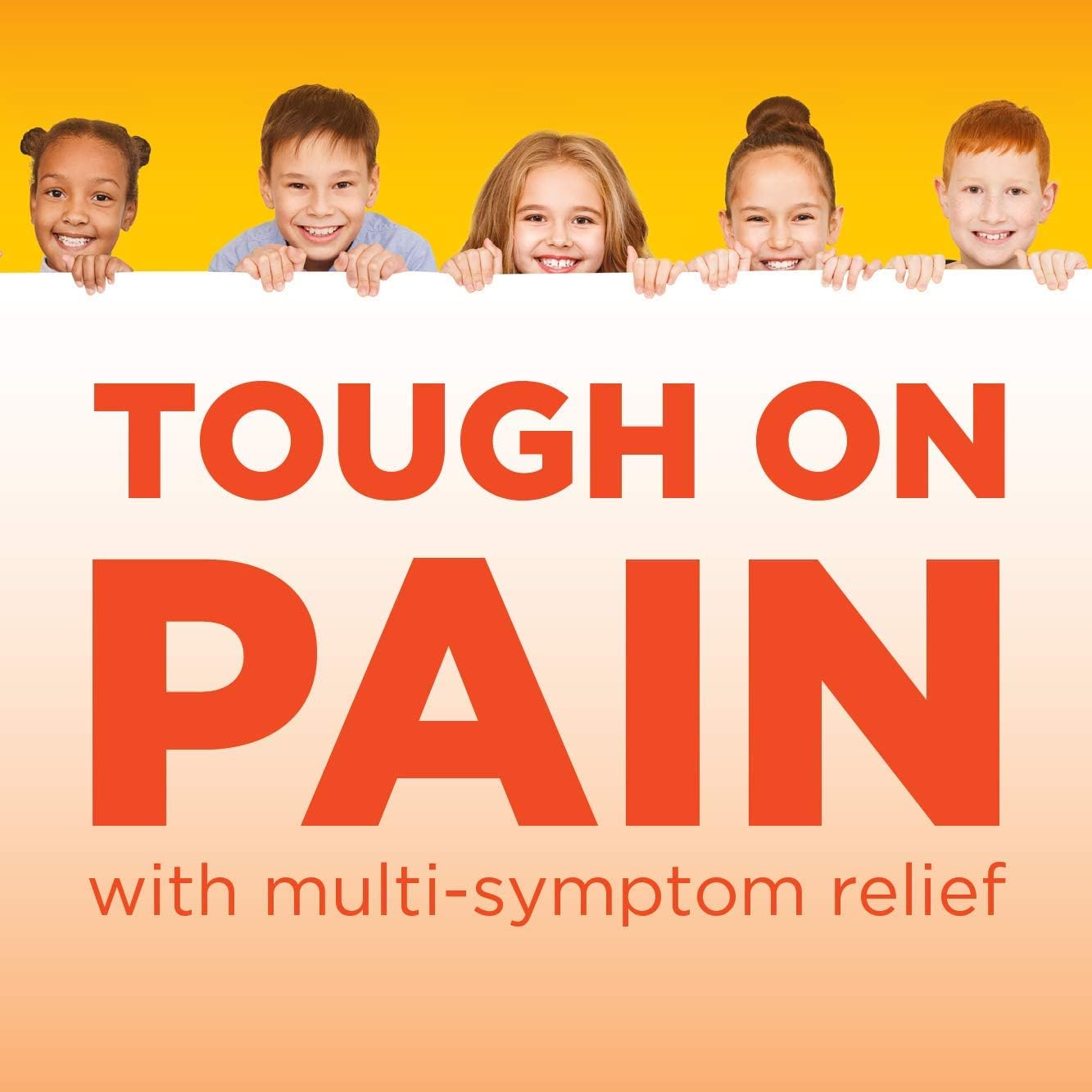 Amazon Basic Care Children's Ibuprofen Oral Suspension, 100 mg per 5 mL, Pain Reliever and Fever Reducer, Berry Flavor, For Sore Throat, Headache Relief and More, 8 fl oz (Pack of 1) - Image 4