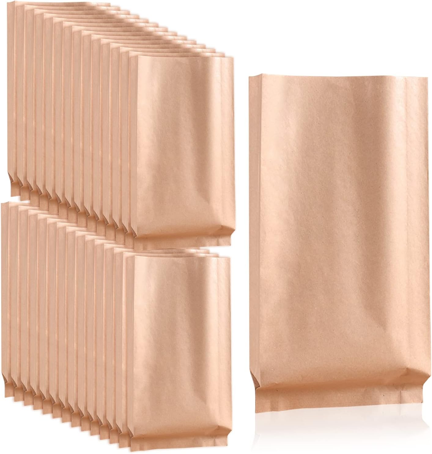 Disposable Paper Bag, 100 Pack Sanitary Napkin Disposal Bags, Feminine Hygiene Disposal Bags, Kraft Paper Bag, Sturdy and Waterproof, Suitable for Sanitary Napkins, Gift Bags - Image 2