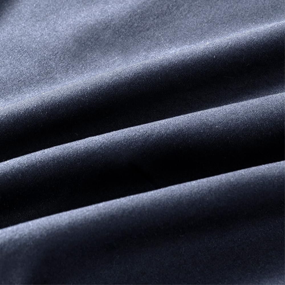 2 Pack Microfiber Zipper Pillowcases, Soft Comfortable Not Shrink Navy Blue Pillow Case, Standard Pillow Cases Set of 2 (20x26 Inches) - Image 7